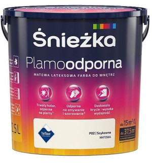 Śnieżka Plamoodporna Matowa Lateksowa Farba 5l