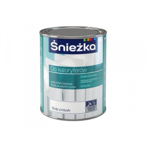 Śnieżka Farba Do Kaloryferów I Grzejników 0,75l