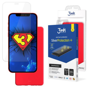 ZESTAW do iPhone 12 Mini - 3mk SilverProtection+ i 3mk Matt Case Strawberry