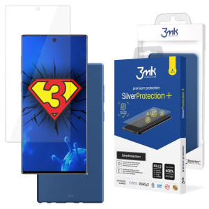 ZESTAW do Samsung Galaxy Note 10 - 3mk SilverProtection+ i 3mk Matt Case Bl