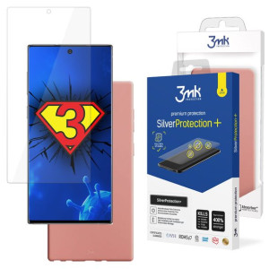 ZESTAW do Samsung Galaxy Note 10 - 3mk SilverProtection+ i 3mk Matt Case Ly