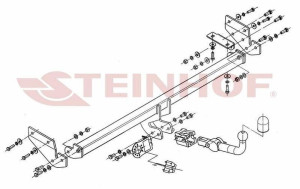 Hak holowniczy Steinhof K-022