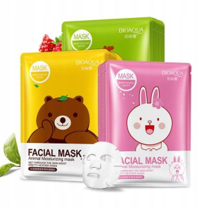 Bioaqua Animal Duck Bear Rabbit Zestaw 3szt