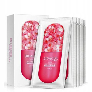 Bioaqua Cherry Jelly Maska Maseczka W Żelu x10szt