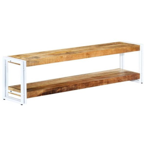 Lumarko Szafka pod TV, 150 x 30 x 40 cm, lite drewno mango