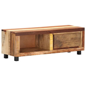 Lumarko Szafka pod TV, 100x30x33 cm, lite drewno odzyskane