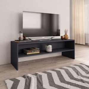 Lumarko Szafka pod TV, szara, 120 x 40 x 40 cm, płyta wiórowa