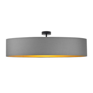 Nowoczesny Plafon Do Salonu 100 Cm Linda Gold