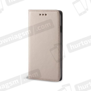 Etui Flip Magnet portfel HUAWEI P8 LITE złoty