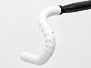 Owijka na kierownicę BIKE RIBBON SILICONE SIO2 gr.3,0mm silikon biała (DWZ)