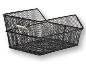 Kosz na tylny bagażnik BASIL CENTO S + Mounting set for CENTO basket, stalo