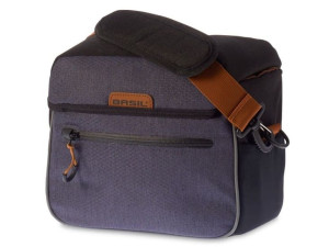 Torba na kierownicę BASIL MILES HANDLEBAR BAG BE/KF 6L, wodoodporny poliest
