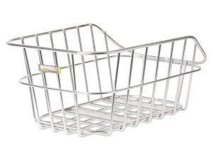 Kosz na tylny bagażnik BASIL CENTO ALU + Mounting set for CENTO basket, alu