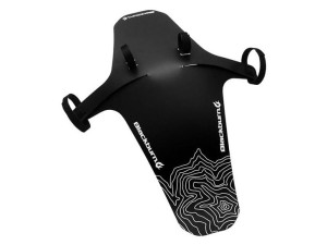 Błotnik przedni BLACKBURN BARRIER MUD GUARD czarno-biały (DWZ)