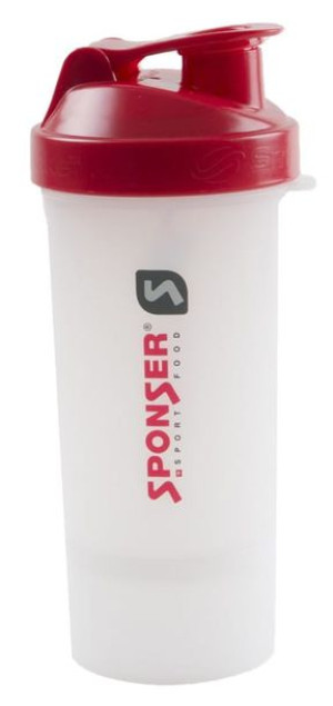 Shaker SPONSER SMART SHAKER biały 600ml (DWZ)