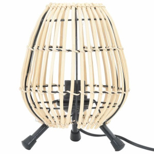Lumarko Lampa stołowa, wiklinowa, 60 W, 20x27 cm, E27