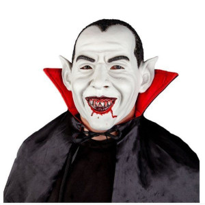 Maska Wampir Wampira Drakuli Hrabia Halloween