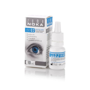 S-LAB ZUMA NOKA nawilżające krople do oczu z hialuronianem sodu 0,2% 10 ml