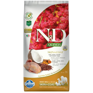Farmina ND Quinoa Dog SKIN&COAT Quail Adult 2,5kg