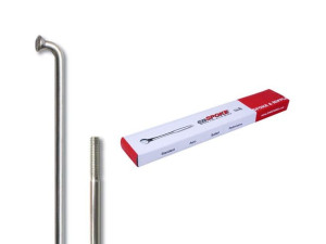 Szprychy CNSPOKE STD14 2.0-2.0-2.0 stal nierdzewna 196mm srebrne + nyple 14
