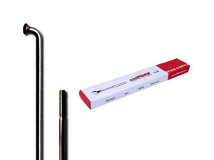 Szprychy CNSPOKE STD14 2.0-2.0-2.0 stal nierdzewna 182mm czarne + nyple 144
