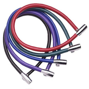 Zapięcie rowerowe MASTERLOCK QUANTUM 8630-F 6mm 55cm KLUCZYK zestaw mix kol