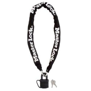 Zapięcie rowerowe MASTERLOCK QUANTUM 8390 ŁAŃCUCH 6mm 40mm 90cm KLUCZYK cza