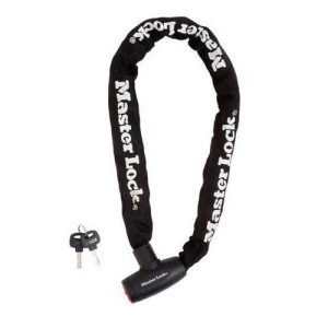Zapięcie rowerowe MASTERLOCK QUANTUM 8391 ŁAŃCUCH 8mm 40mm 90cm KLUCZYK cza