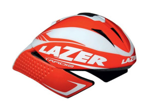 Kask czasowy LAZER TARDIZ L solid red glossy white mat 58-61 cm