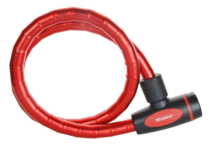 Zapięcie rowerowe MASTERLOCK QUANTUM 8228 18mm 100cm KLUCZYK zestaw mix kol