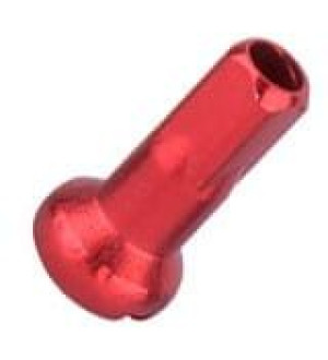 Nyple CNSPOKE AN14 14mm aluminiowe czerwone 144szt.