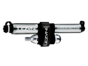Pompka ręczna LEZYNE PRESSURE DRIVE CFH HP 120psi metalowy przewód CO2 + 1x