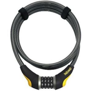 Zapięcie rowerowe ONGUARD Akita 8041 Linka - 12mm 185cm - SZYFR