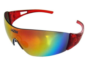 Okulary LAZER MAGNETO Crystal Red (Smoke-Black Red REVO, Yellow-Blue Mirror