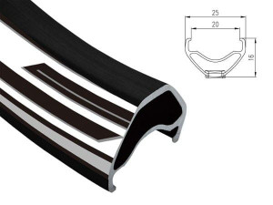 Obręcz mtb ALEXRIMS SC PRO 29"x32otw. Tubeless Ready H.tarczowy kapslowana