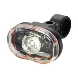 Lampka przednia TORCH WHITE BRIGHT 0.5W czarna (DWZ)