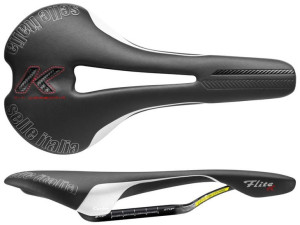Siodło SELLE ITALIA FLITE KIT CARBONIO FLOW L (id match L2), Carbon/keramic
