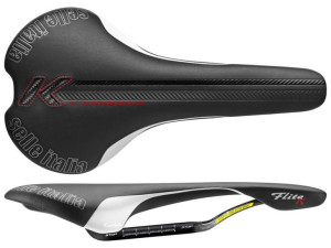 Siodło SELLE ITALIA FLITE KIT CARBONIO L (id match L1), Carbon/keramic Rail