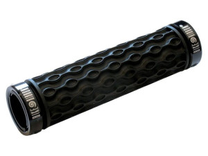 Chwyty kierownicy BIKE RIBBON OOOOH LOCK-ON MTB GRIP czarne (NEW)