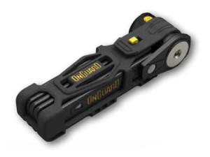 Zapięcie rowerowe ONGUARD Link Plate Lock K9 COMBO SKŁADANE 8116 - 69cm - 5