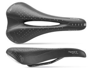 Siodło SELLE ITALIA SPORT GEL FLOW S (id match S2), Fec Alloy Rail, Duro-Te