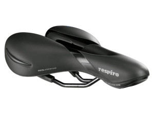 Siodło SELLEROYAL RESPIRO SOFT MODERATE 60st. żelowe + elastomery męskie 53