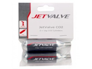 Nabój gazowy WELDTITE Jetvalve 2 x CO2 Cylinders (16g), Zestaw 2szt. (NEW)