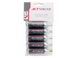 Nabój gazowy WELDTITE Jetvalve 5 x CO2 Cylinders (16g), Zestaw 5szt. (NEW)
