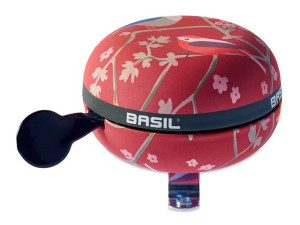 Dzwonek rowerowy BASIL BIG BELL WANDERLUST 80mm, vintage red (NEW)