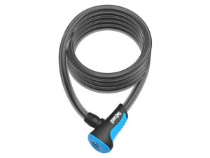 Zapięcie rowerowe ONGUARD NEON 8162BU Linka - 12mm 180cm - 2 x Klucze niebi