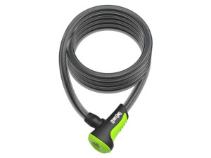 Zapięcie rowerowe ONGUARD NEON 8162GR Linka - 12mm 180cm - 2 x Klucze zielo