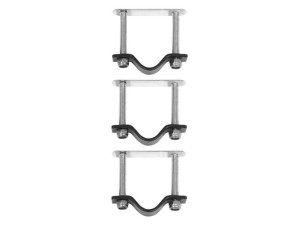 Zestaw mocowania BASIL CRATE MOUNTING SET RVS do skrzynek i koszy ratanowyc