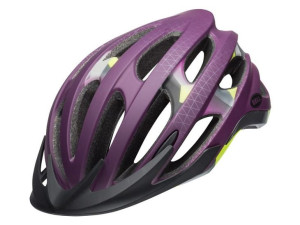 Kask mtb BELL DRIFTER matte gloss plum deco roz. S (52–56 cm)