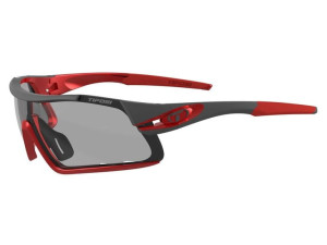 Okulary TIFOSI DAVOS FOTOTEC race red (1 szkło Smoke FOTOCHROM 47,7%-15,2%